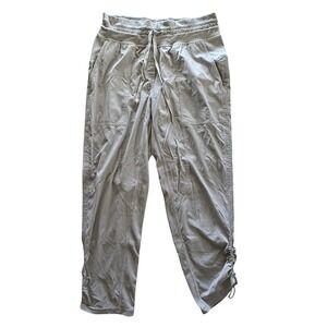 Lululemon Dance Studio Pant III Grey Joggers Womens Size 6 Cinch Hem